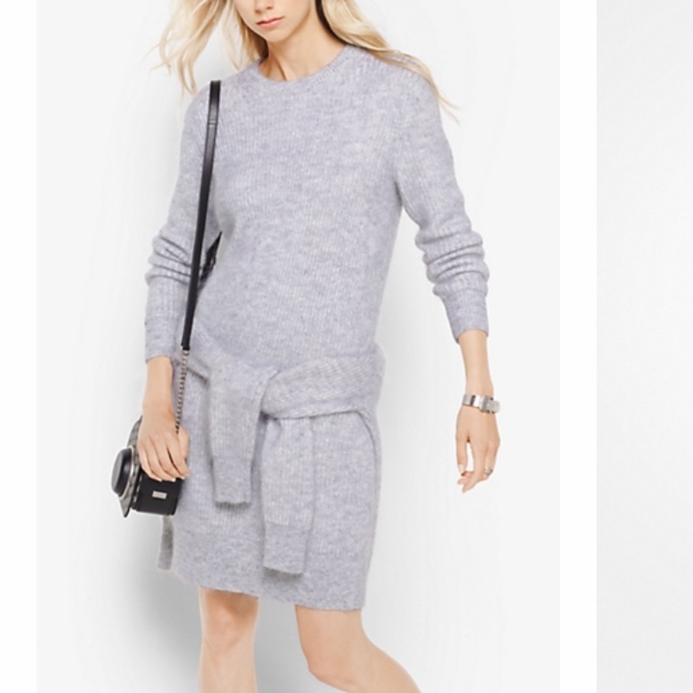 New Michael Kors Ribbed Sweater Dress! Size:XXS